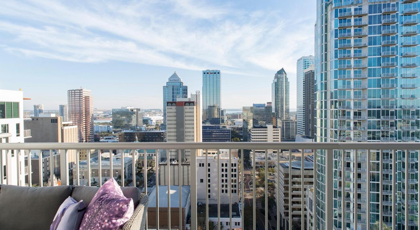1Br Oasis In Downtown Tampa W Balcony & City Views Екстер'єр фото