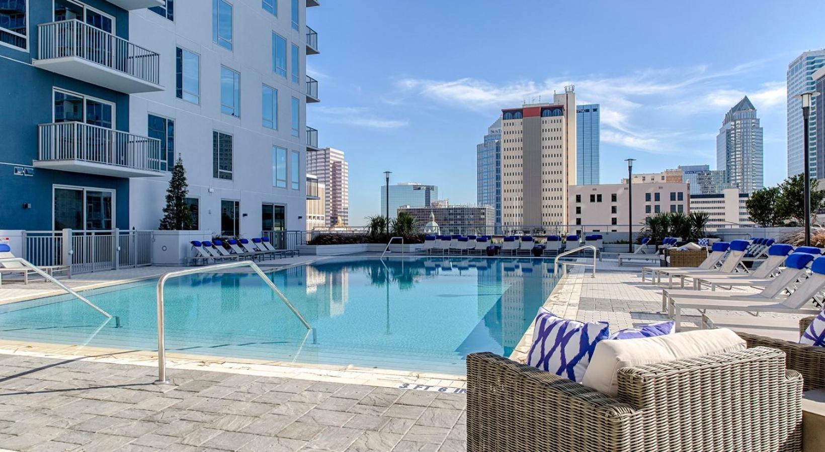 1Br Oasis In Downtown Tampa W Balcony & City Views Екстер'єр фото